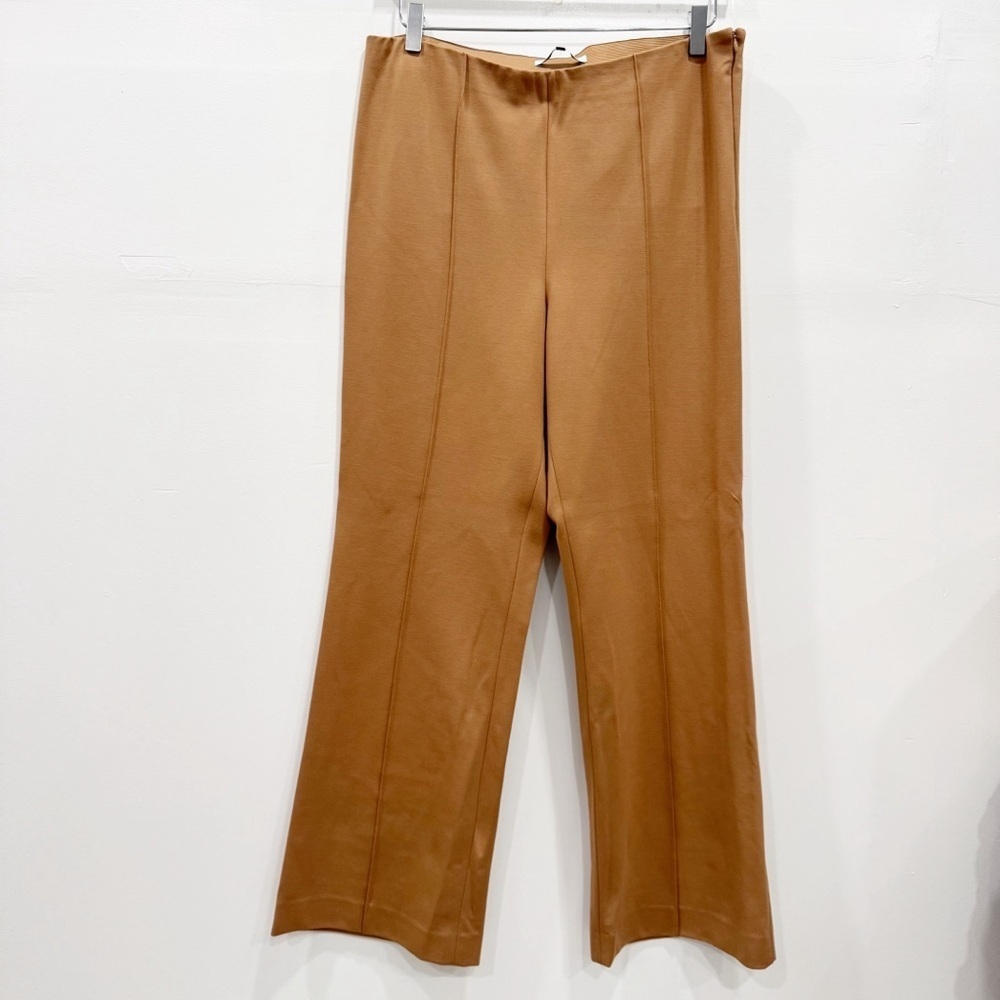 Adolfo Dominguez Tan Tailored Wide Leg Trouser Pants Menswear Academia Large